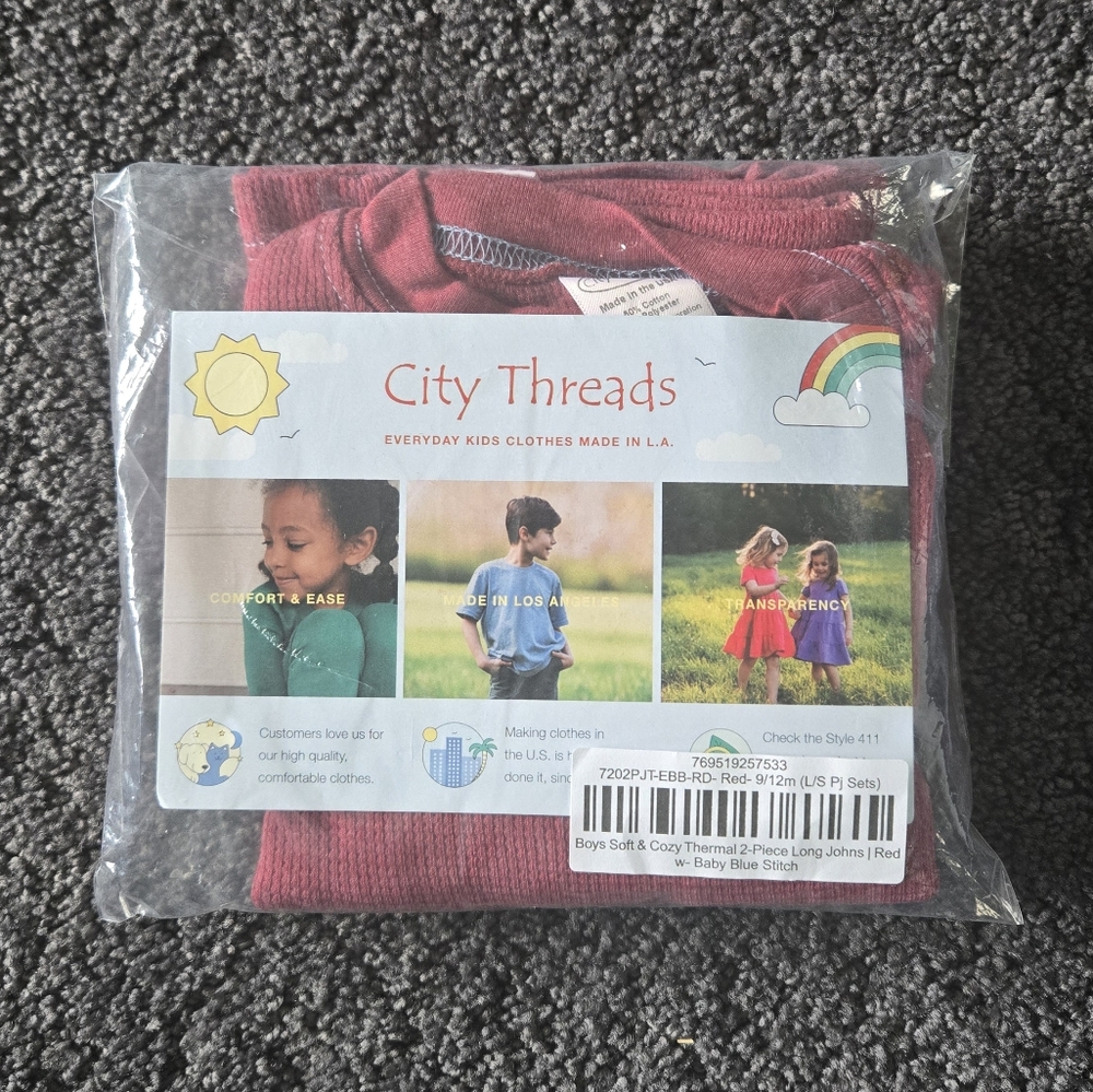 Red Base Layer Set - Picture 2 of 5